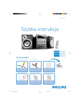 Philips MCD510/22 Skrócona instrukcja obsługi
