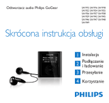 Philips SA1922/02 Skrócona instrukcja obsługi