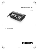 Philips HFC325/PLB Instrukcja obsługi