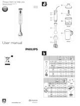 Philips HR1626/00 Instrukcja obsługi