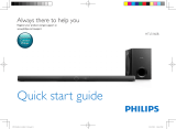 Philips HTL5160B Skrócona instrukcja obsługi