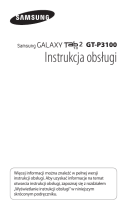 Samsung GT-P3100 Skrócona instrukcja obsługi