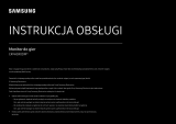 Samsung C49HG90DME Instrukcja obsługi