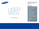 Samsung SAMSUNG ES90 Instrukcja obsługi