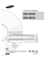 Samsung DVD-HR730 Instrukcja obsługi