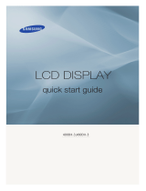Samsung 400DX-3 Skrócona instrukcja obsługi