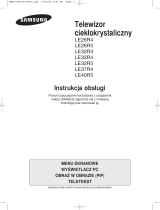 Samsung LE32R31S Instrukcja obsługi