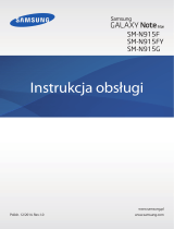 Samsung SM-N915FY Instrukcja obsługi