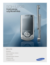 Samsung SGH-U700 Skrócona instrukcja obsługi