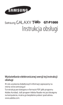 Samsung GT-P1000 Skrócona instrukcja obsługi