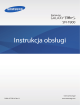 Samsung SM-T800 Instrukcja obsługi