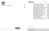 Sony CYBER-SHOT DSC-RX100M III Instrukcja obsługi