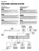 Sony HTP-32SS Instrukcja instalacji