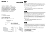 Sony BDV-EF200 Instrukcja instalacji