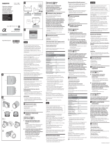 Sony SEL55F18Z Instrukcja obsługi