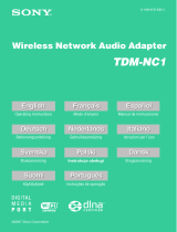 Sony TDM-NC1 Instrukcja obsługi