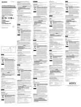 Sony SR-4A4 Instrukcja obsługi