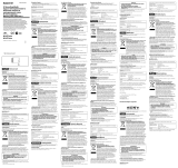 Sony MS-MT4G Instrukcja obsługi