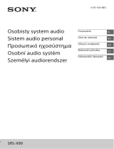 Sony SRS-X99 instrukcja