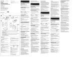 Sony WM-FX197 Instrukcja obsługi