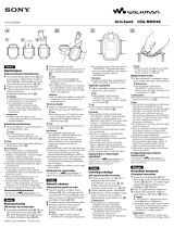 Sony CKA-NWU50 Instrukcja obsługi