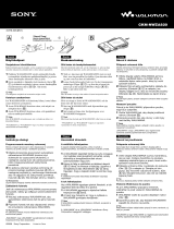 Sony CKM-NWZA820 Instrukcja obsługi