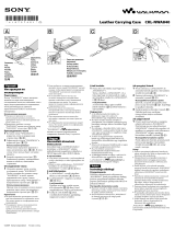 Sony CKL-NWA840 Instrukcja obsługi