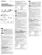 Sony MS-A1G Instrukcja obsługi