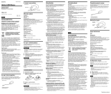 Sony SMU-C3 Instrukcja obsługi