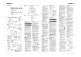 Sony SRS-D211 Instrukcja obsługi