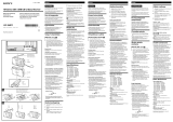 Sony ICF-SW11 Instrukcja obsługi