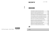 Sony NEX-6 Instrukcja obsługi