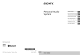 Sony CMT-X3CD Instrukcja obsługi