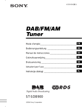 Sony ST-SDB900 Instrukcja obsługi
