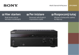 Sony STR-DN840 Skrócona instrukcja obsługi