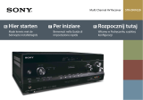 Sony STR-DN1020 Skrócona instrukcja obsługi