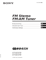 Sony ST-SE570 Instrukcja obsługi
