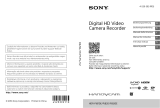 Sony HDR-PJ820 Instrukcja obsługi