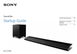 Sony HT-CT770 Skrócona instrukcja obsługi