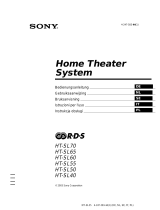 Sony HT-SL40 Instrukcja obsługi