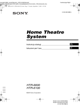 Sony HTR-6600 Instrukcja obsługi