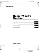 Sony HT-SL900W Instrukcja obsługi