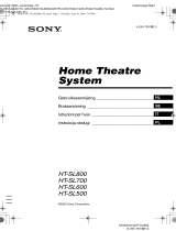 Sony HT-SL800 Instrukcja obsługi
