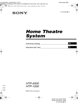 Sony HTP-2000 Instrukcja obsługi