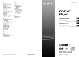 Sony dvp ns 9100 Instrukcja obsługi