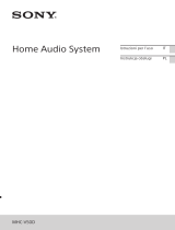 Sony MHC-V50D Instrukcja obsługi