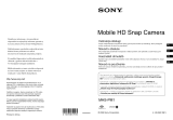 Sony MHS-PM1 Instrukcja obsługi