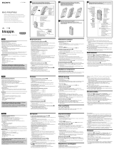 Sony MHS-PM5K Instrukcja obsługi