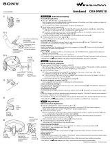 Sony CKA-NWU10 Instrukcja obsługi