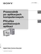 Sony DCR-HC18E Instrukcja obsługi